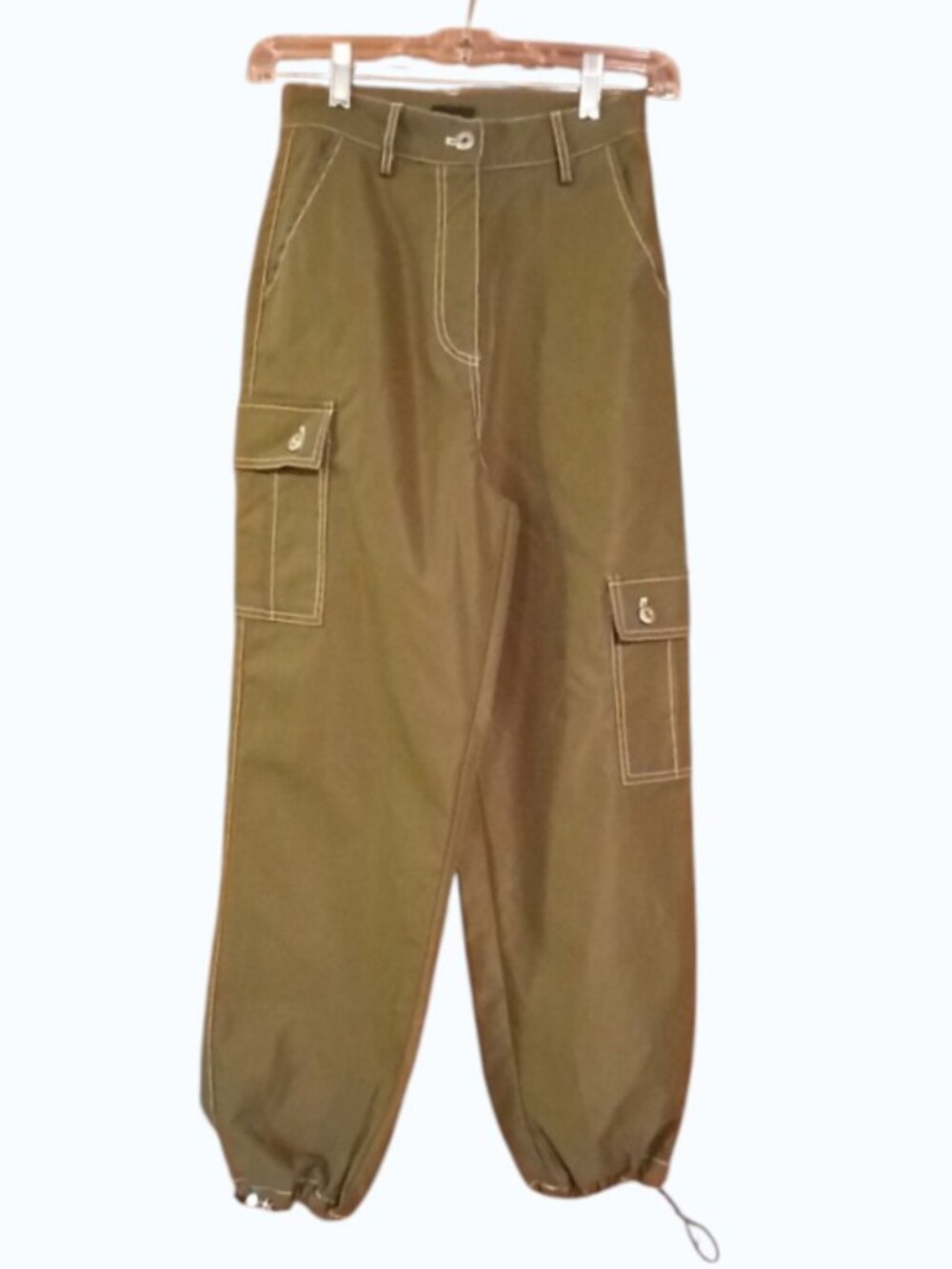 MERCCI Boutique Olive Green Cargo Pants - Like New